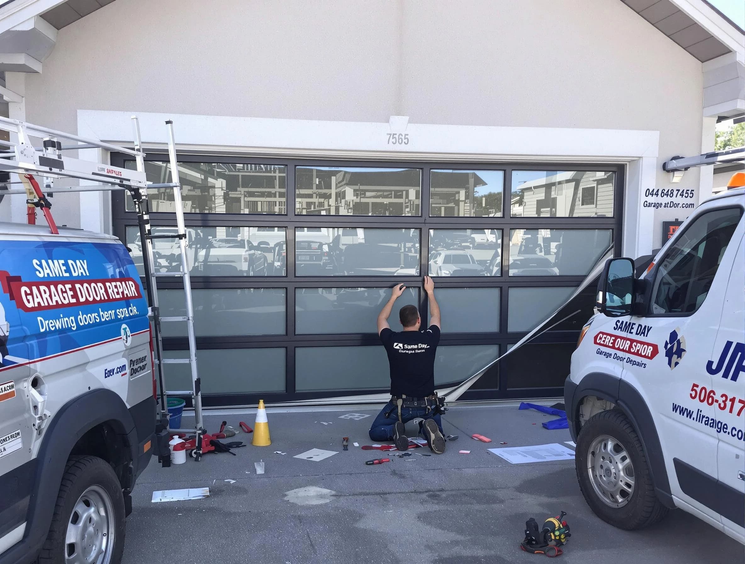 Lakeside Garage Door Repair providing same-day garage door repair in Lakeside