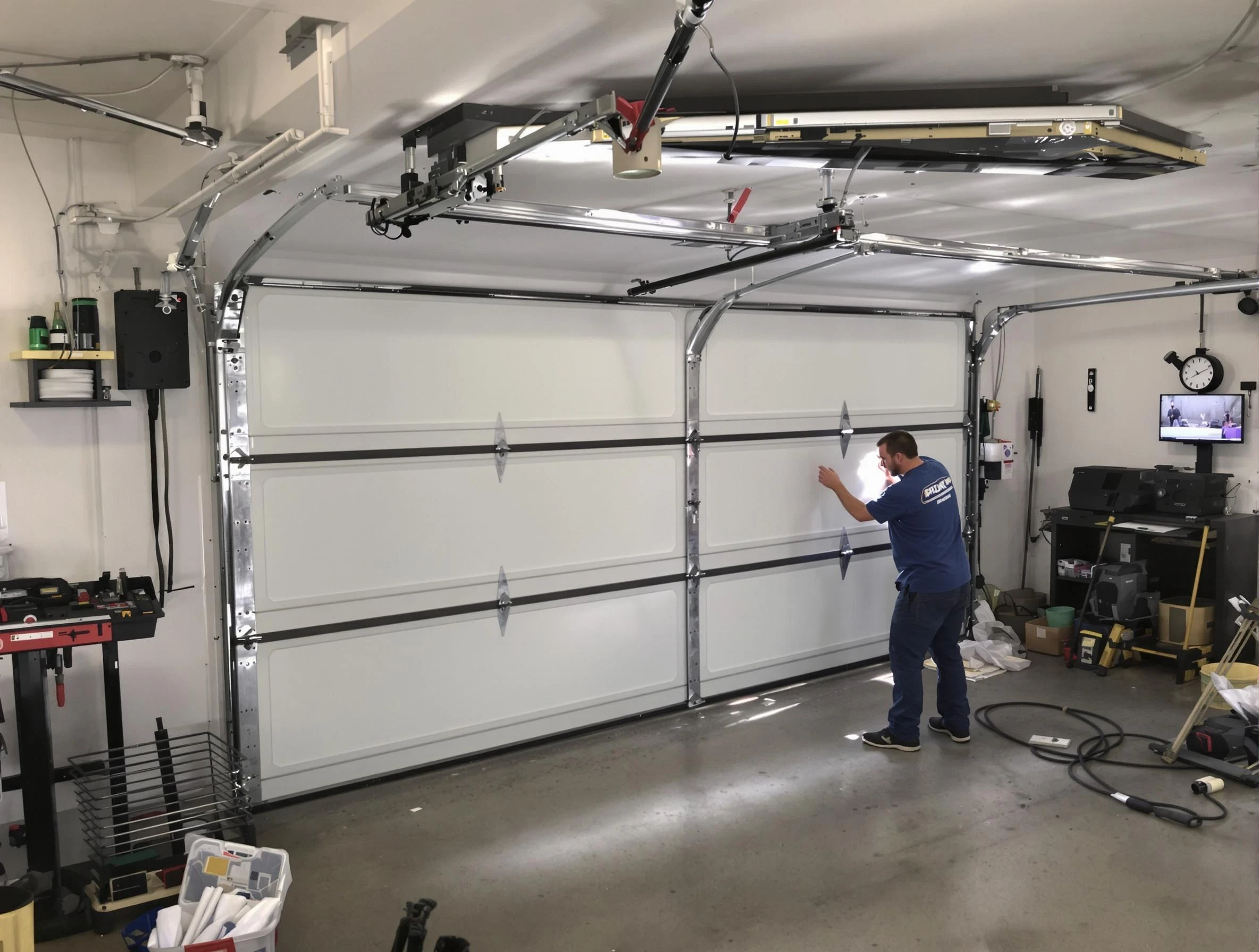 Professional garage door repair service by Lakeside Garage Door Repair in Lakeside