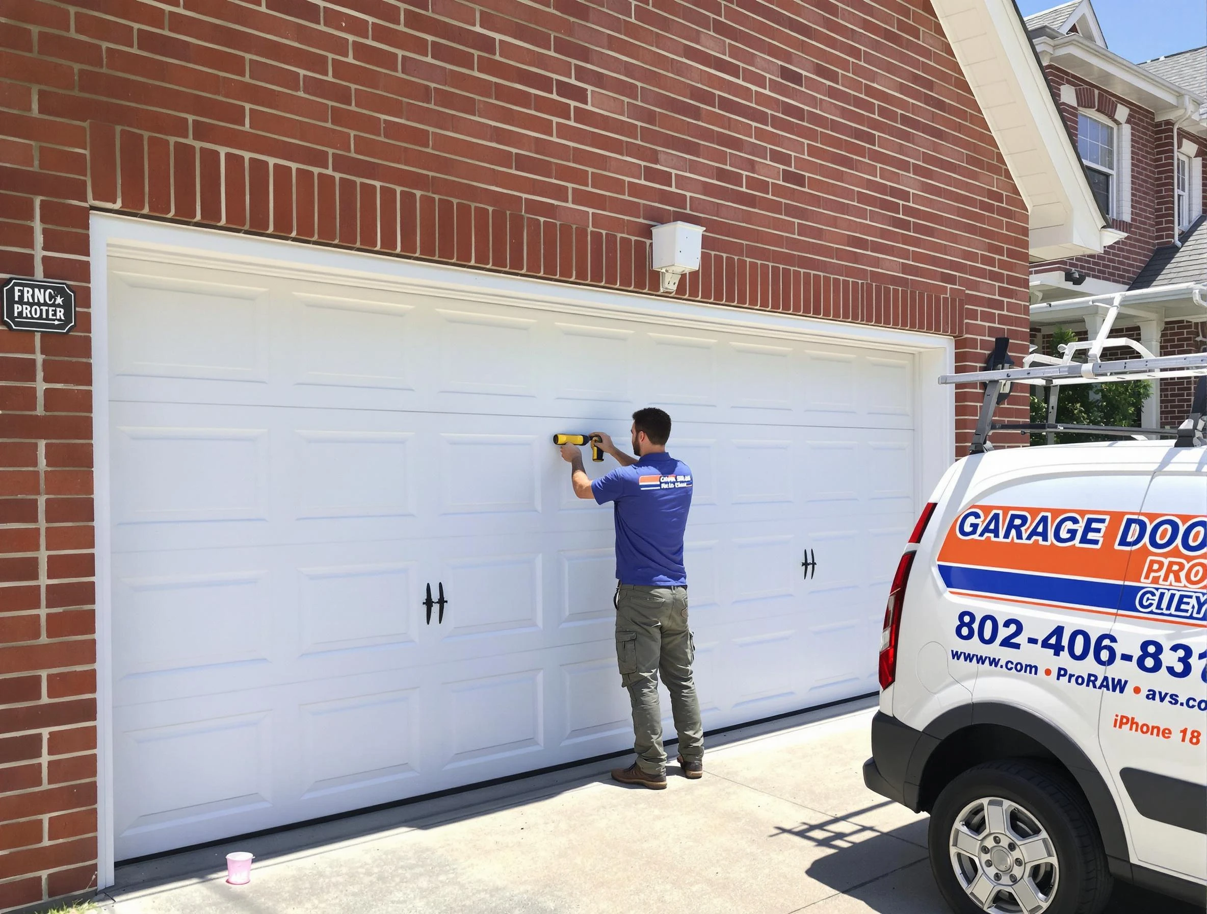 Local garage door repair service by Lakeside Garage Door Repair in Lakeside